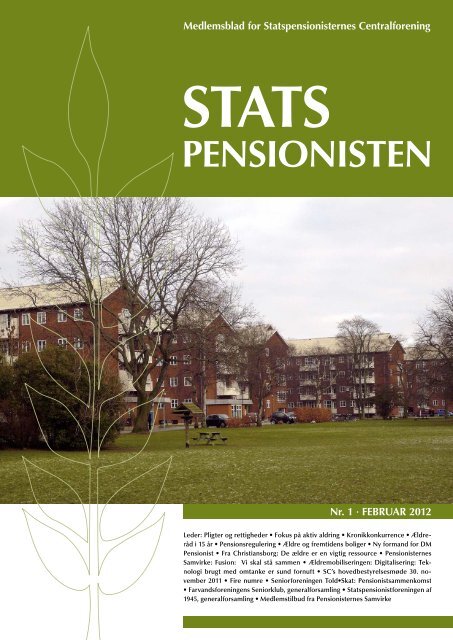 PENSIONISTEN - Statspensionisternes Centralforening