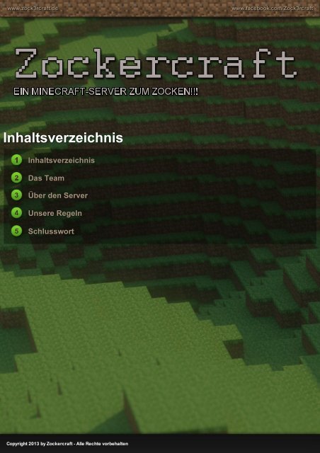 Zockercraft Vorstellung