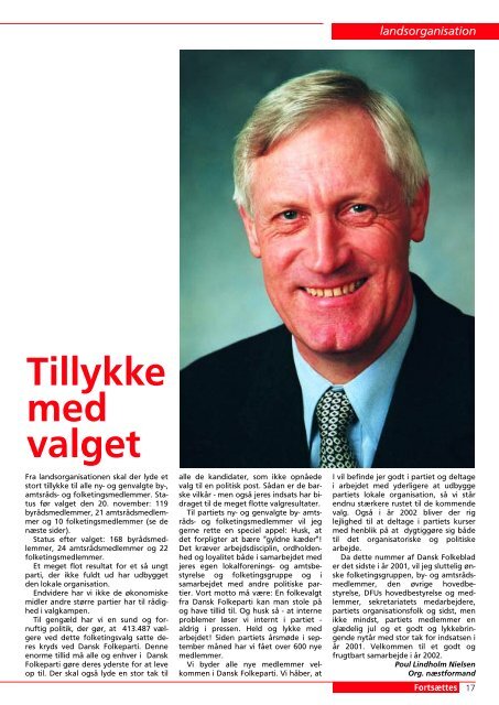 folketingsvalg 2001 - Dansk Folkeparti