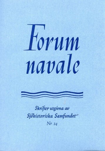 tv - Sjöhistoriska samfundet
