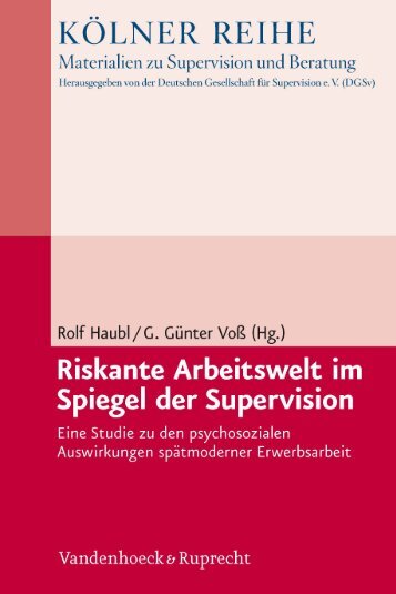 Riskante Arbeitswelt im Spiegel der Supervision