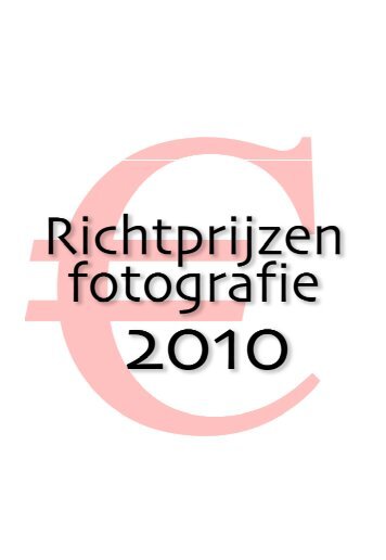Richtprijzen Nederlandse Vakfotografie