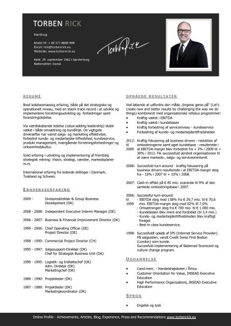 Curriculum vitae model image