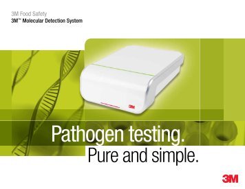 Molecular Detection System (MDS) for pathogens