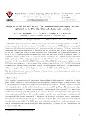 Mitigation of SSR and LFO with a TCSC based-conventional ...