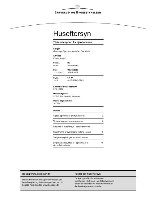 Huseftersyn