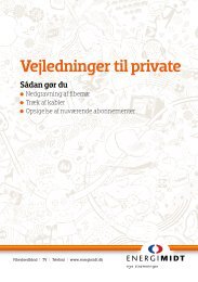 Vejledninger til private - EnergiMidt