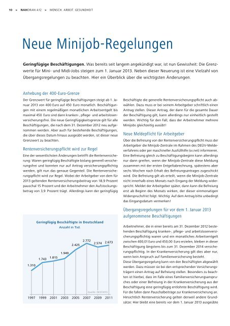 Startklar für 2013 ! - BARMER GEK Krankenkasse