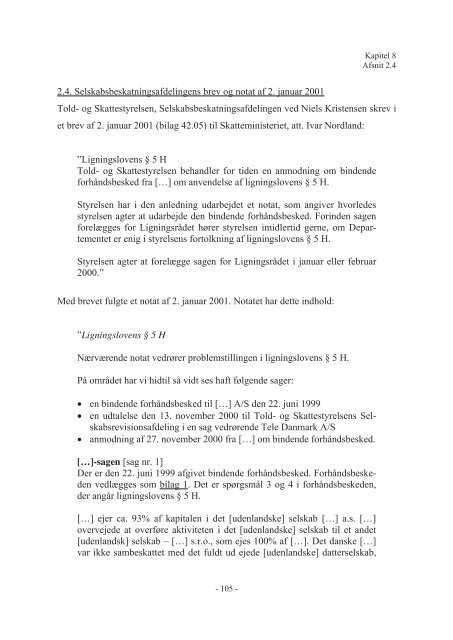 SKATTEF SAGSKO - Folketingsbilag