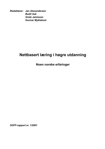 lastes ned - Norgesuniversitetet