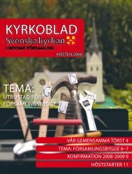 KYRKOBLAD - Lindome församling