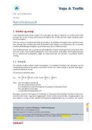 Kørselsdynamik - Vejbanken