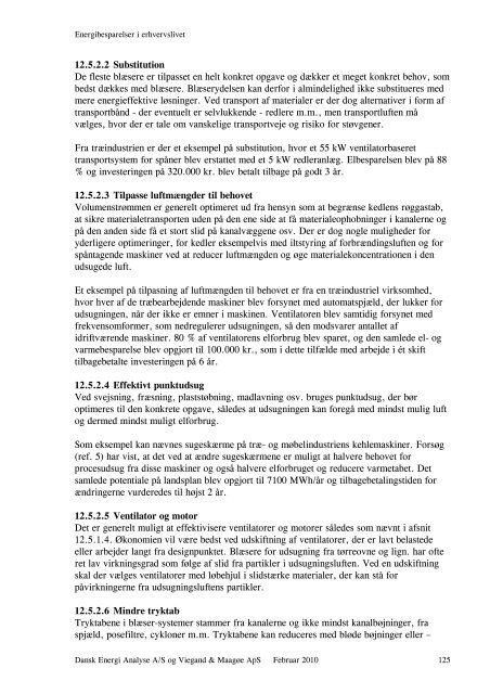 Energibesparelser i erhvervslivet - Energistyrelsen