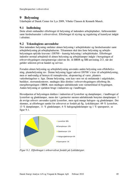 Energibesparelser i erhvervslivet - Energistyrelsen