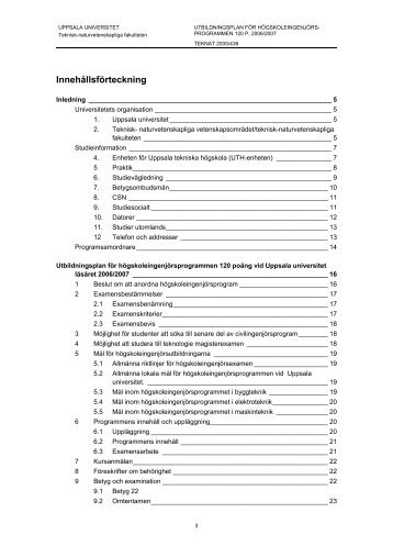 2006/2007 - Teknisk-naturvetenskapliga fakulteten - Uppsala ...