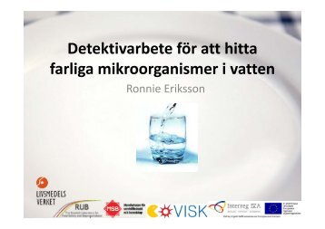 Eriksson, LV - Virus och klimat - Svenskt Vatten