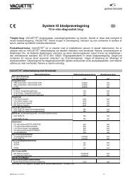 System til blodprøvetagning - Greiner Bio-One