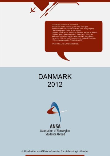 DANMARK 2012 - Ansa