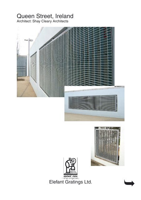 Example of grating specification 20x30 / 20x2SP / 20x3 / 4