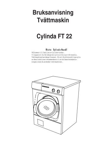 Tvättmaskin FT22