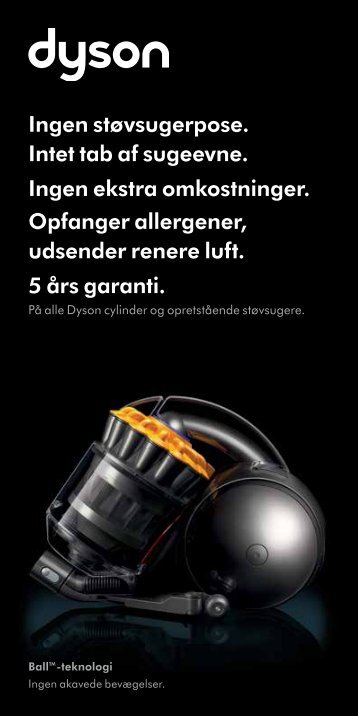 Download en brochure - Dyson.dk