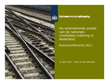 De veranderende positie van de nationale ruimtelijke ordening in ...