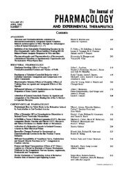 TOC (PDF) - Journal of Pharmacology and Experimental Therapeutics