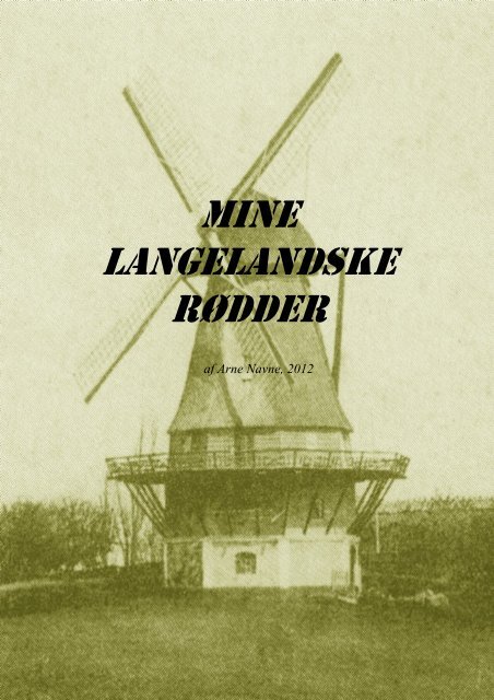 Mine langelandske aner Arne