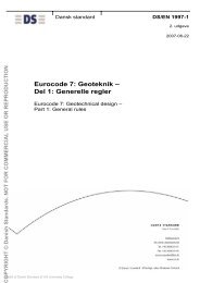 Eurocode 7: Geoteknik – Del 1: Generelle regler