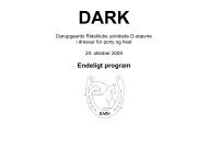 Endeligt program - Darupgaards - Rideklub