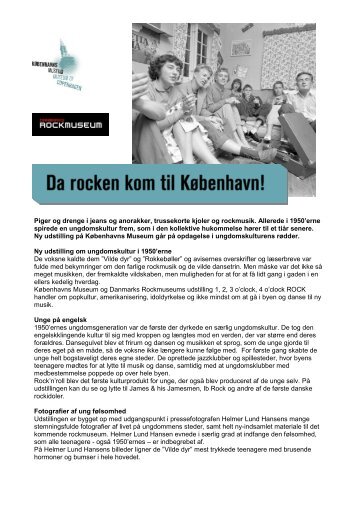 Da rocken kom til København! - Københavns Museum