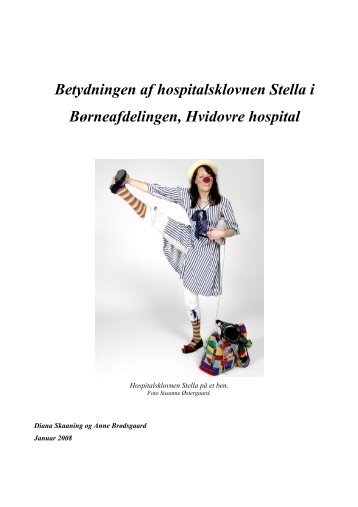 Betydningen af hospitalsklovnen - Hvidovre Hospital