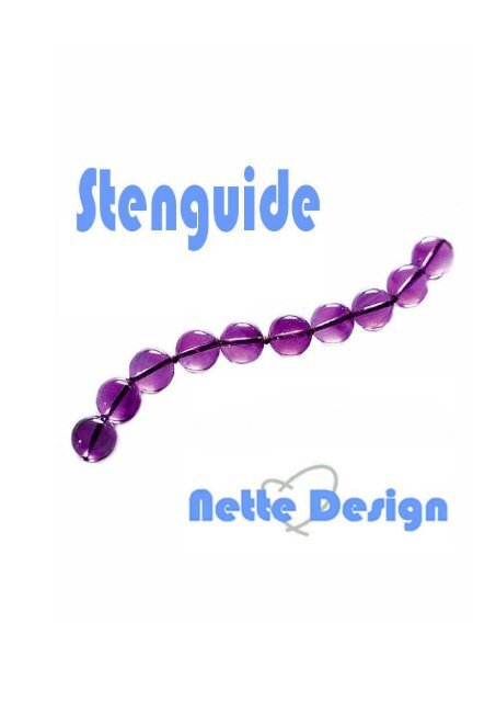 Stenguide - Gemmologi - Nette Design