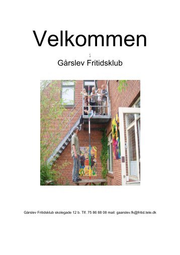 Gårslev Fritidsklub - Gårslev Skole