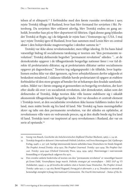 PET's overvågning af den antiimperialistiske venstrefløj 1945-1989