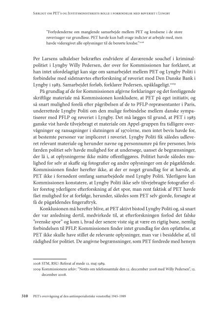 PET's overvågning af den antiimperialistiske venstrefløj 1945-1989