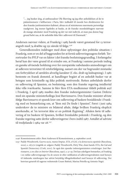 PET's overvågning af den antiimperialistiske venstrefløj 1945-1989