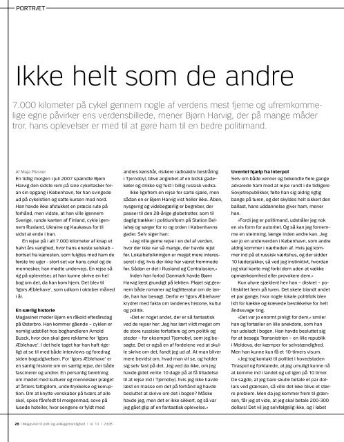 Magasinet Politi, nr 10 - 3. december 2008.pdf - Politiets