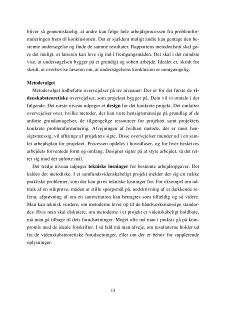 Sociologiske metoder i praksis - Sociologi - Aalborg Universitet