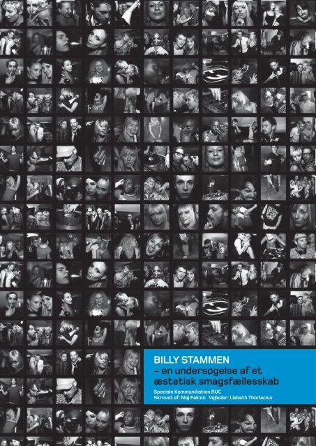 billy stammen - en undersøgelse af et æstetisk smagsfællesskab ...