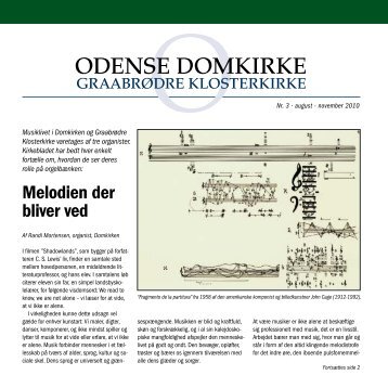 kirkeblad august-november 2010.pdf - Odense Domkirke