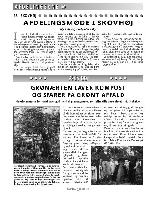 afdelingerne - Skræppebladet