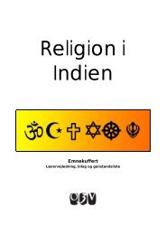 Religion i Indien - Oplysningscenter om den 3.Verden