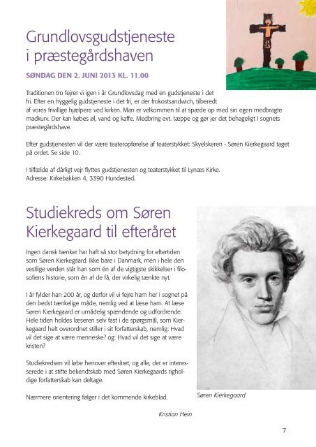 april - maj 2013 - Torup Sogn