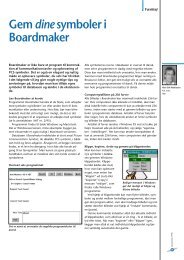 Gem dinesymboler i Boardmaker