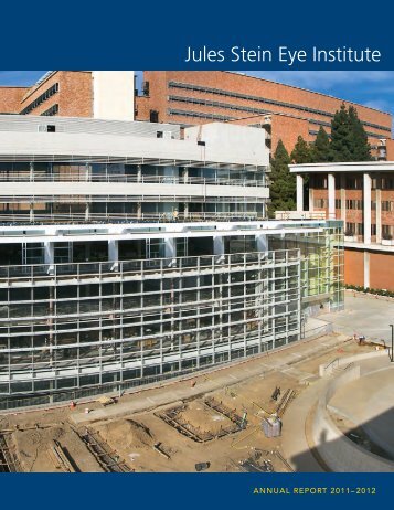 View Annual Report - Jules Stein Eye Institute