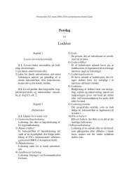 Download lovforslaget i pdf-format - Danske Havne