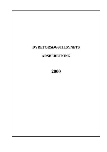 Årsrapport 2000