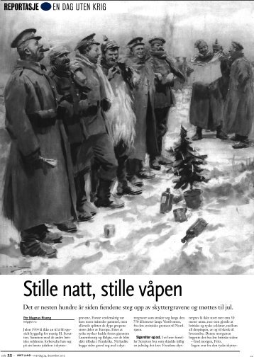 Stille natt, stille våpen - Per Magnus Riseng