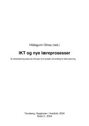 IKT og nye læreprosesser - Biblioteket - Høgskolen i Vestfold